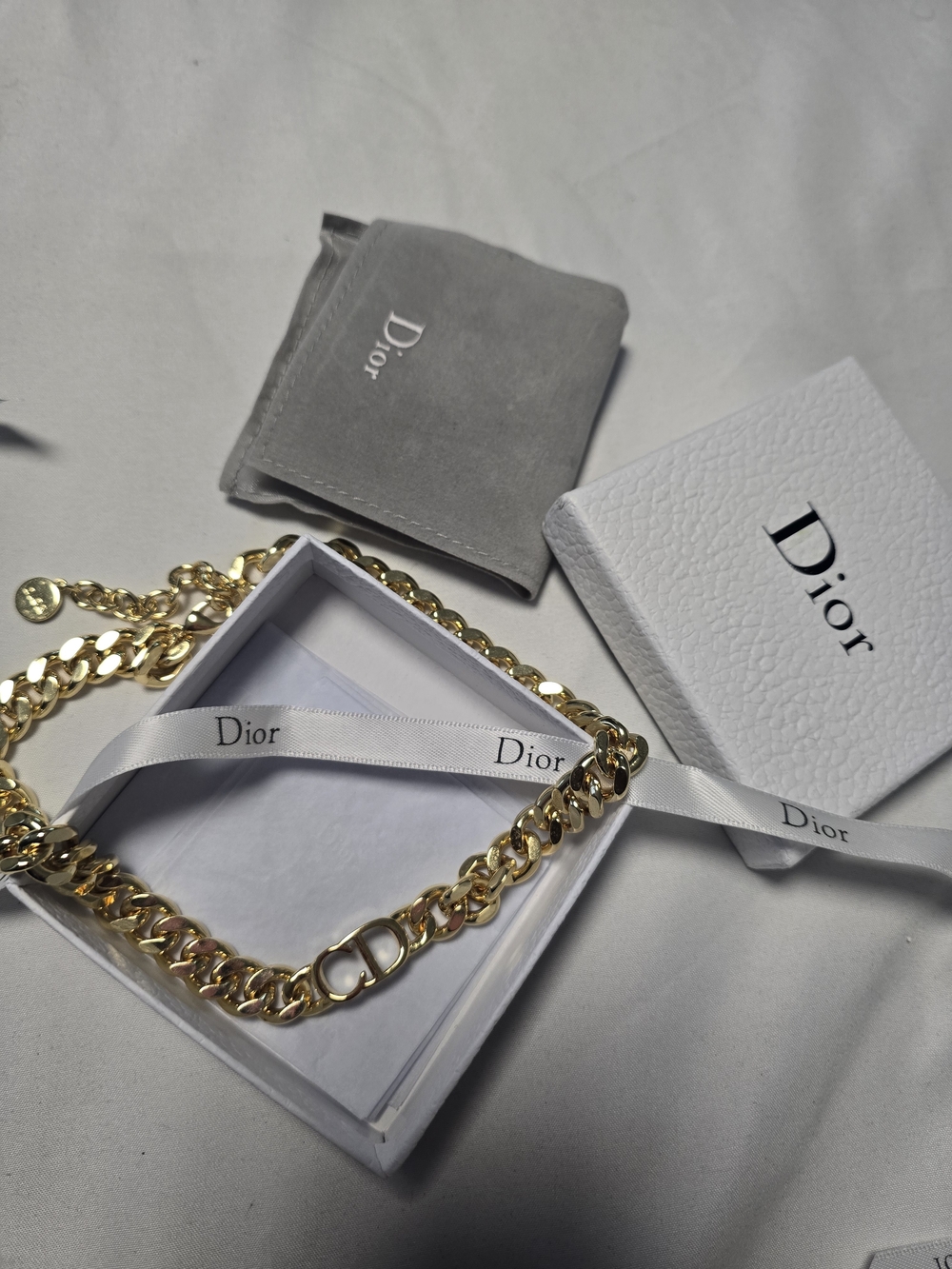 Gold-Tone Chunky Chain Necklace
